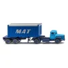 WIKING Containersattelzug 20 (Scania) M.A.T. 5